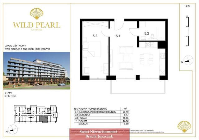 Mieszkanie 2-pokojowe Kołobrzeg. Zdjęcie 4