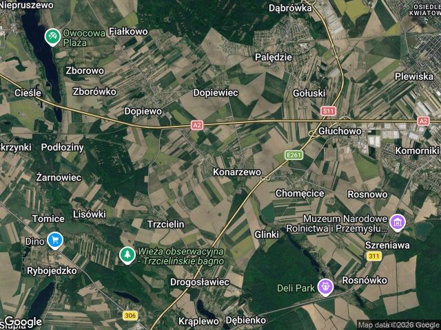 Działka budowlana Konarzew. Zdjęcie 1