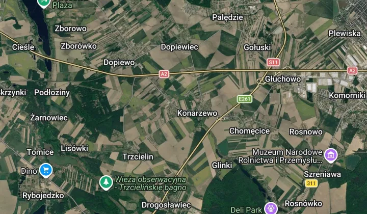 Działka budowlana Konarzew