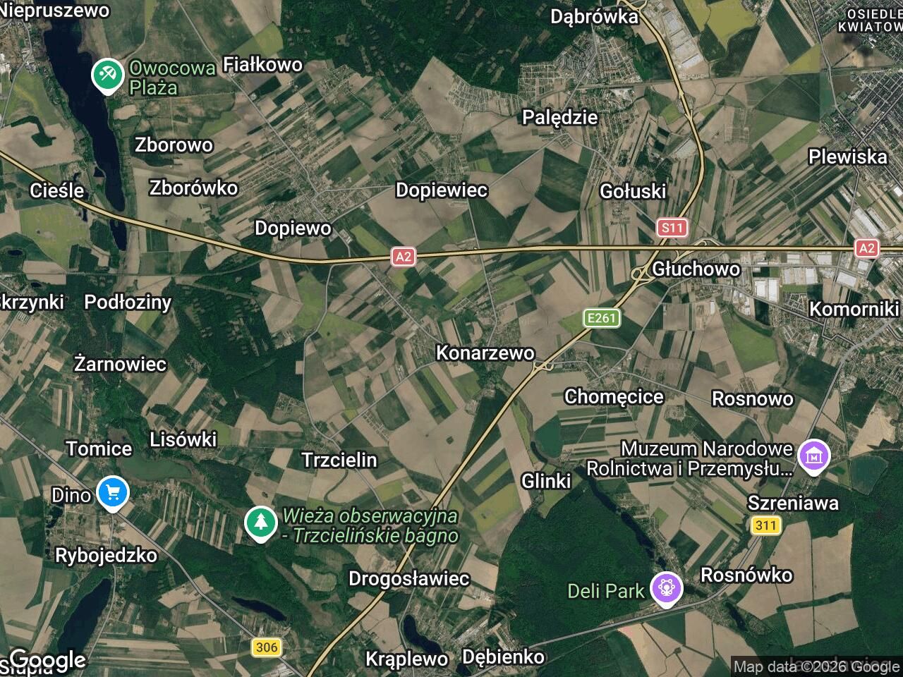 Działka Konarzewo