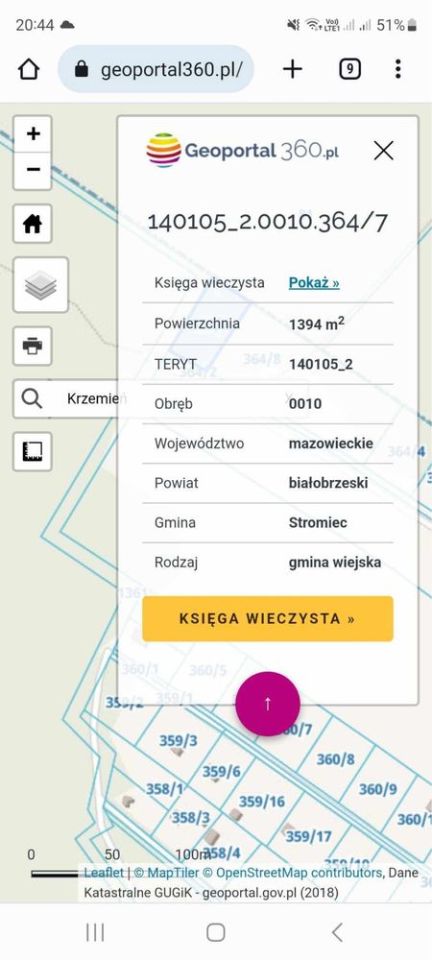 Działka budowlana Krzemień. Zdjęcie 6