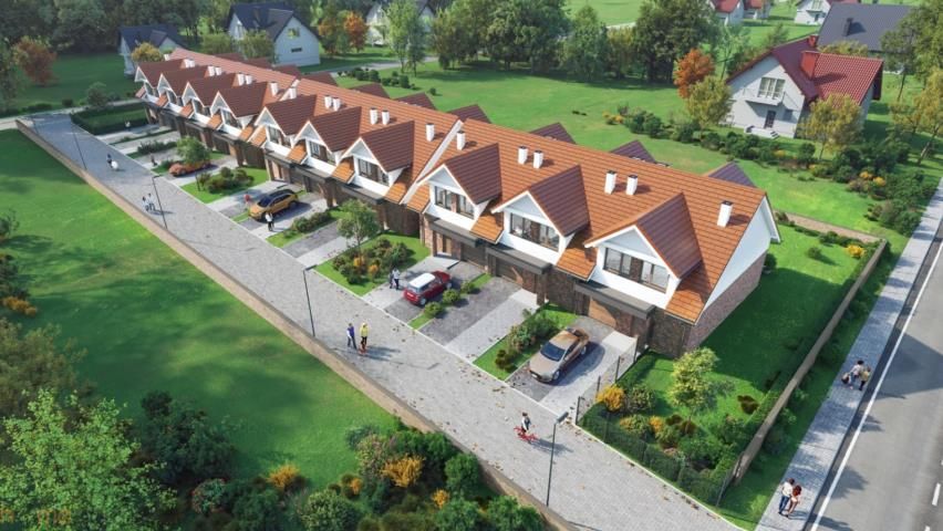 dom szeregowy, 5 pokoi Gniechowice, ul. Lipowa. Zdjęcie 12