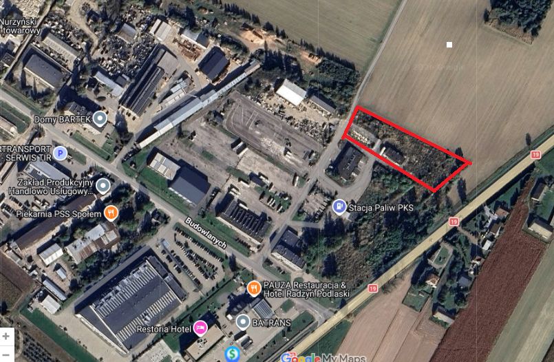 Działka inwestycyjna Radzyń Podlaski, ul. Budowlanych. Zdjęcie 4
