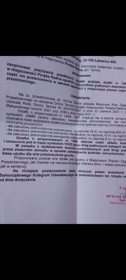 Działka budowlana Poręba Radlna. Zdjęcie 4