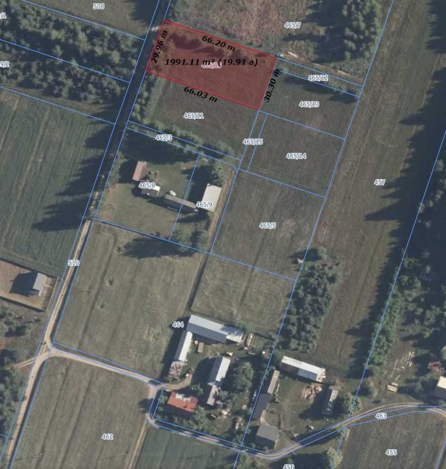 Działka rolno-budowlana Drgicz. Zdjęcie 8