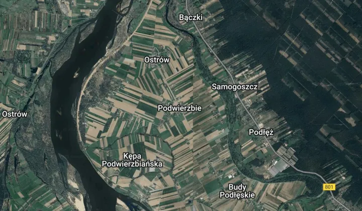 Działka rolna Podwierzbie