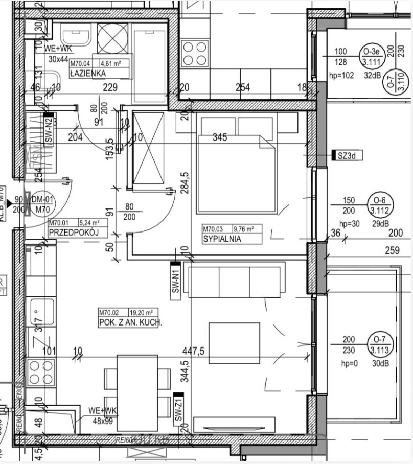 Mieszkanie 2-pokojowe Ożarów Mazowiecki, ul. Józefa Poniatowskiego 4. Zdjęcie 2