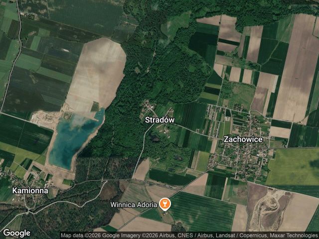 Działka rolna Stradów. Zdjęcie 1