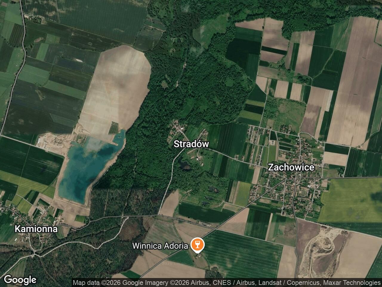 Działka rolna Stradów. Zdjęcie 1