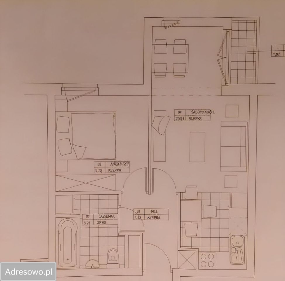 Mieszkanie 2-pokojowe Warszawa Mokotów. Zdjęcie 7