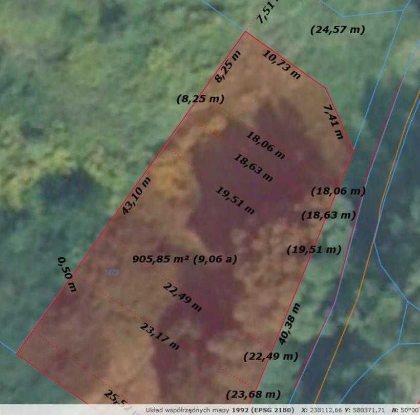 Działka budowlana Węgrzce Wielkie. Zdjęcie 2