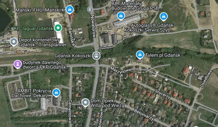 Działka inwestycyjna Roszkowo