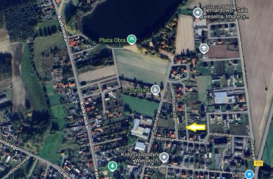 Działka budowlana Obra, ul. Słoneczna. Zdjęcie 5