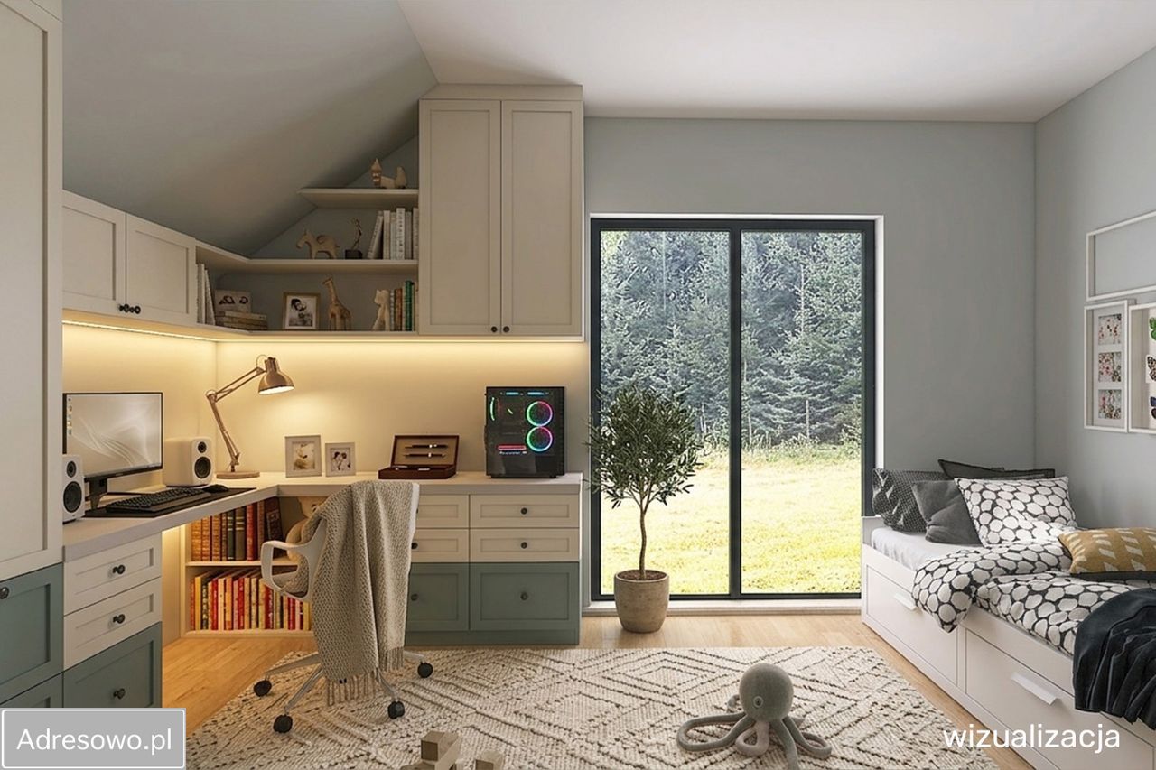 dom wolnostojący, 4 pokoje Juchnowiec Dolny, ul. Leśna. Zdjęcie 3