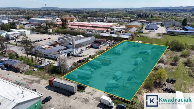 Działka inwestycyjna Jasło, ul. Towarowa. Zdjęcie 1