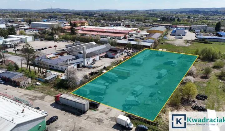 Działka inwestycyjna Jasło, ul. Towarowa