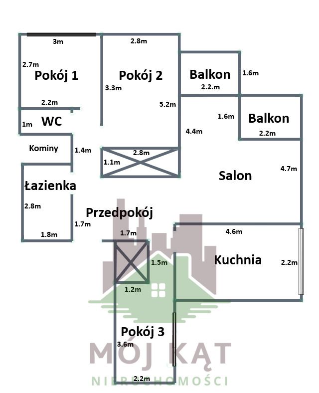 Mieszkanie 4-pokojowe Katowice Piotrowice, ul. Marcina Radockiego. Zdjęcie 24