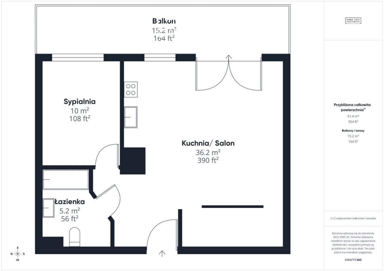 Mieszkanie 2-pokojowe Warszawa Wilanów, ul. Sarmacka. Zdjęcie 18