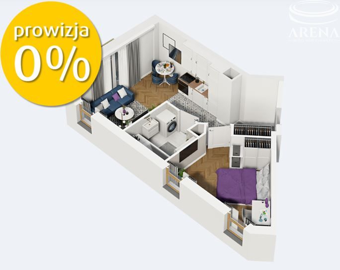 Mieszkanie 2-pokojowe Lublin Wrotków, ul. Zemborzycka. Zdjęcie 1