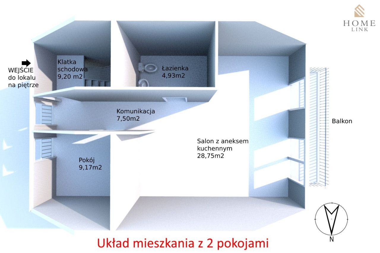 Mieszkanie 3-pokojowe Olsztyn Osiedle Generałów, ul. Majora Jana Piwnika. Zdjęcie 9