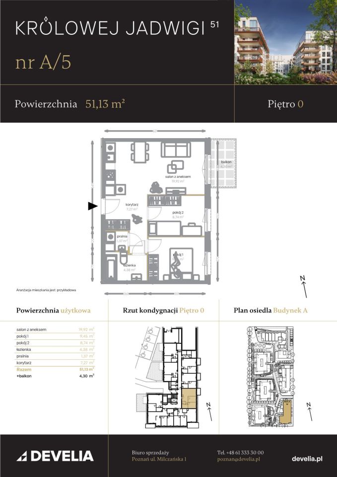Mieszkanie 3-pokojowe Poznań, ul. Królowej Jadwigi. Zdjęcie 7
