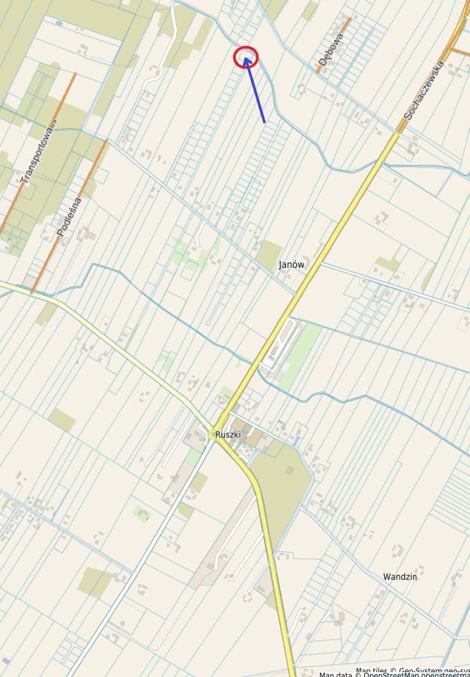 Działka budowlana Janów Ruszki. Zdjęcie 19