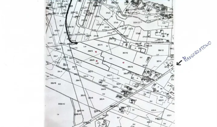 Działka inwestycyjna Lubicz Dolny, ul. Małgorzatowo