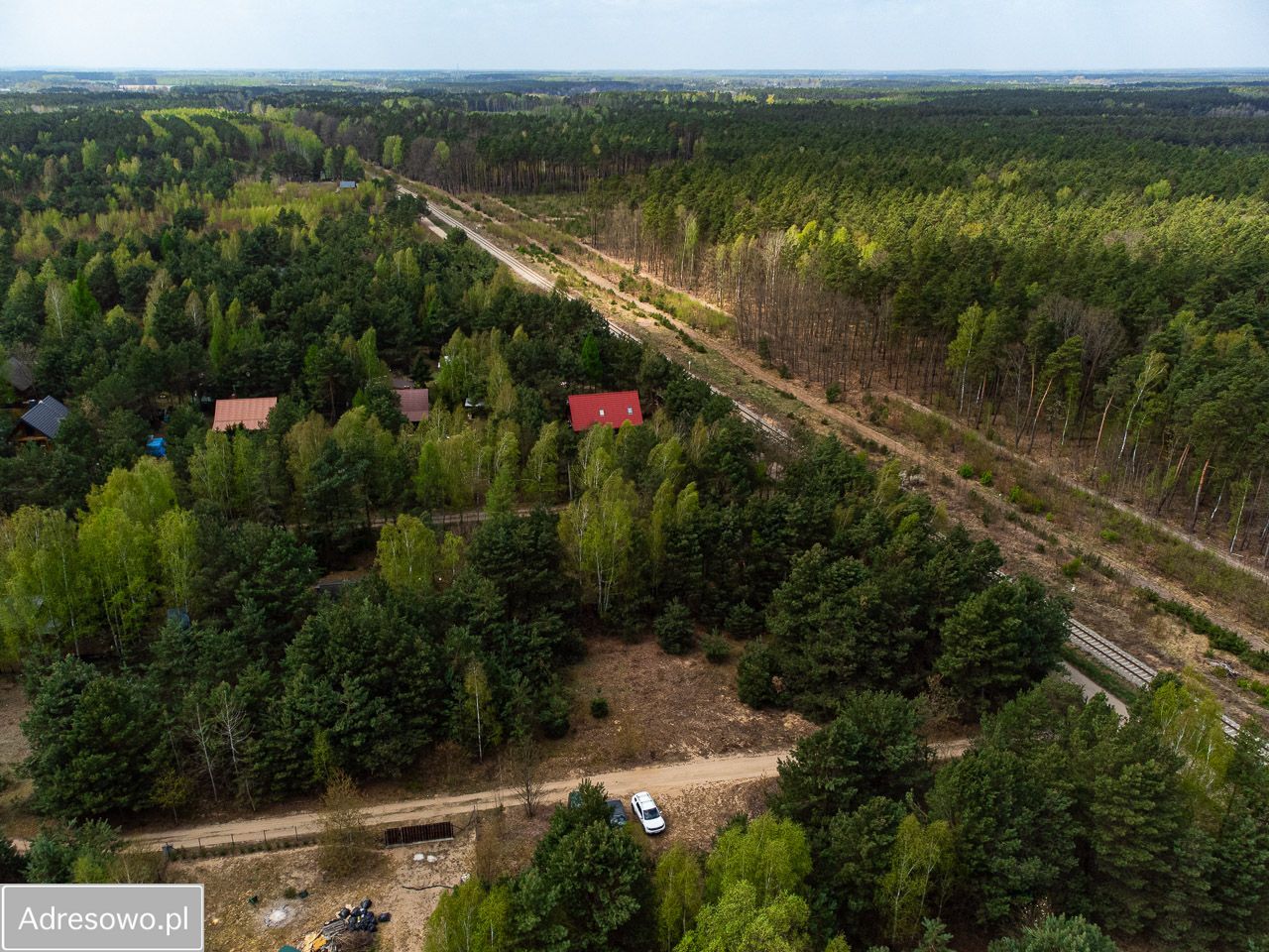 Działka rekreacyjna Cieksyn, ul. Słoneczna. Zdjęcie 3