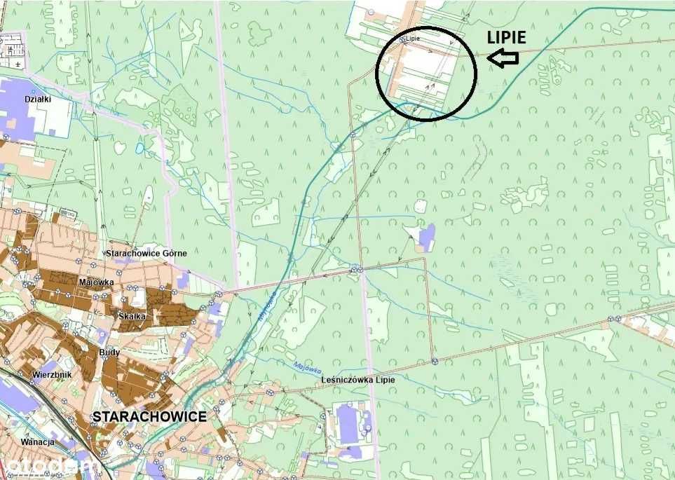 Działka budowlana Lipie