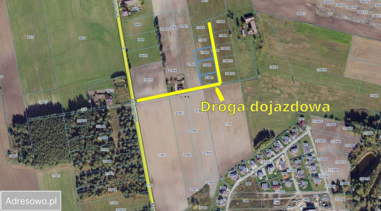 Działka budowlana Mierzynek. Zdjęcie 6