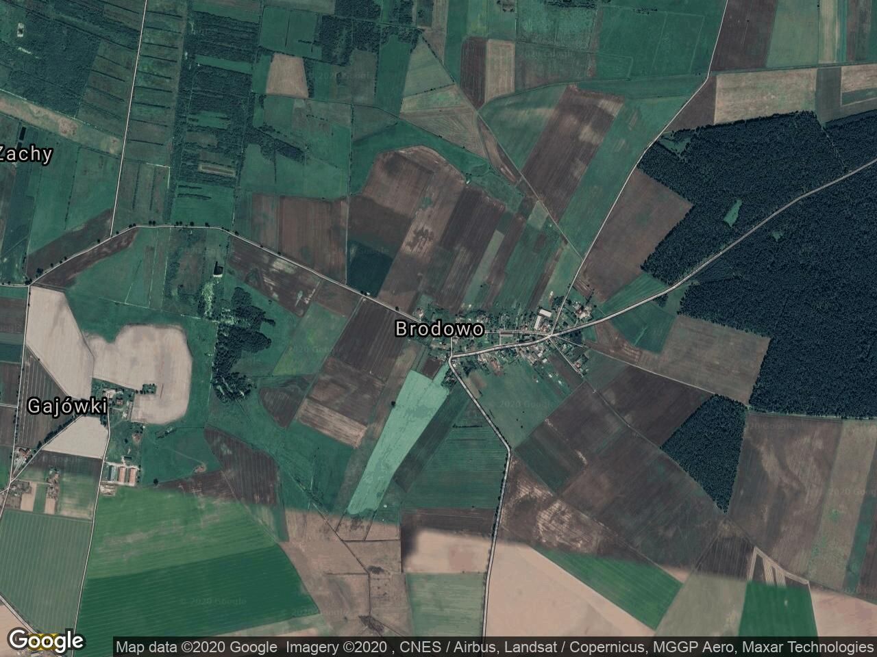 Działka rolna Brodowo
