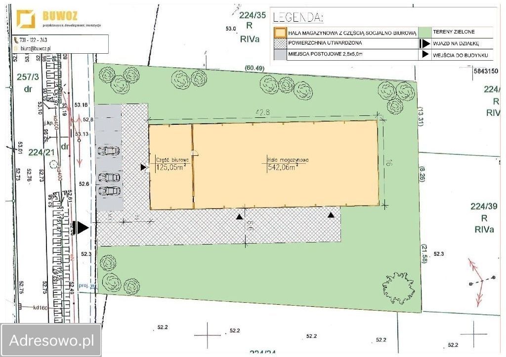 Hala/magazyn Popowo. Zdjęcie 3