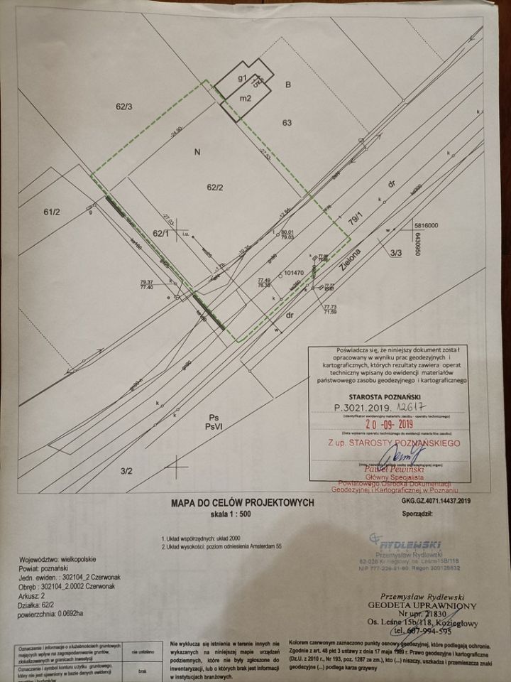 Działka budowlana Czerwonak, ul. Zielona. Zdjęcie 7