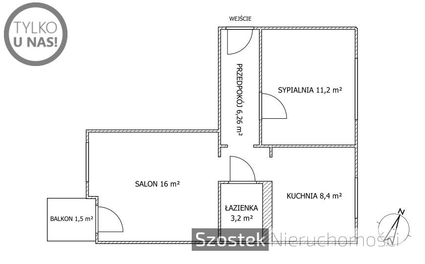 Mieszkanie 2-pokojowe Częstochowa Ostatni Grosz, al. Aleja Niepodległości. Zdjęcie 19