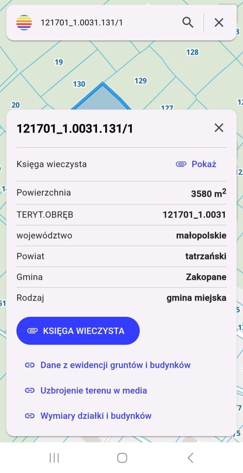 Działka rolna Zakopane Zwijacze, ul. Króle. Zdjęcie 3