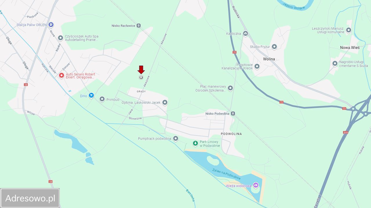 Działka budowlana Racławice Grądy, ul. Akacjowa. Zdjęcie 5