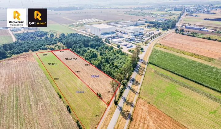 Działka inwestycyjna Łebcz, ul. dr. Augusta Oetkera