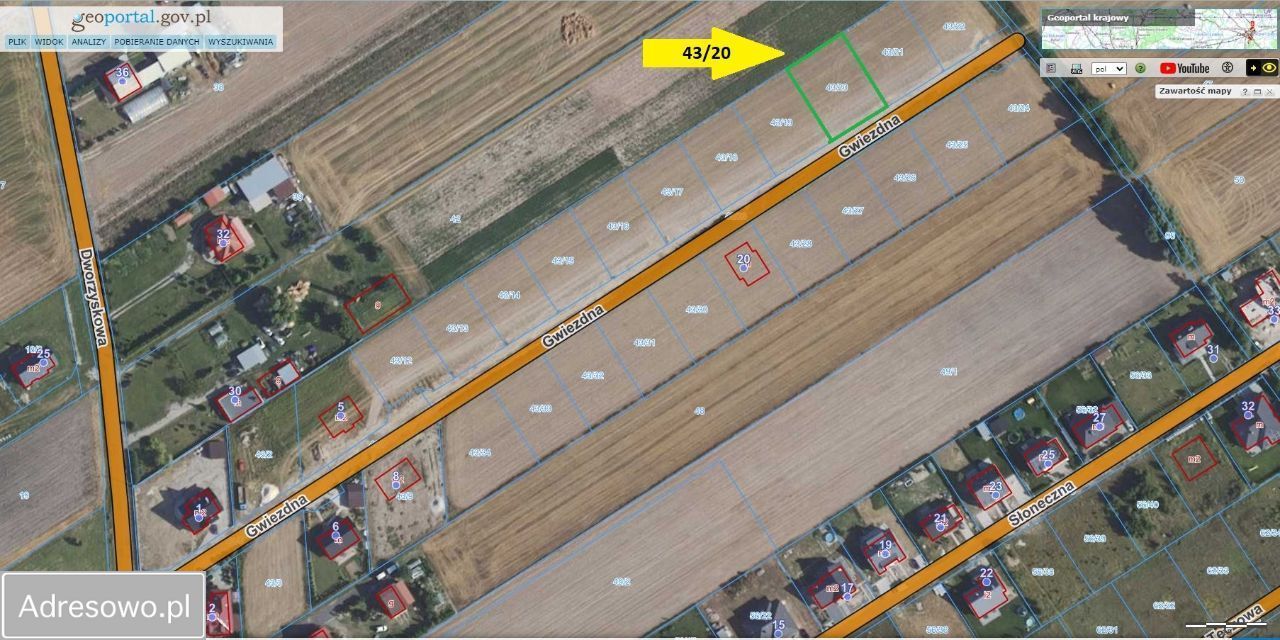 Działka budowlana Radzewo, ul. Gwiezdna. Zdjęcie 3
