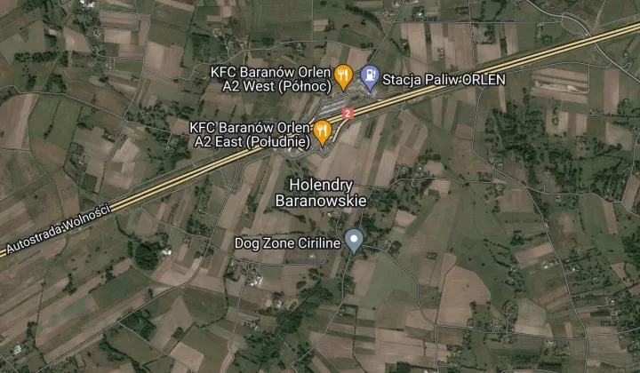 Działka inwestycyjna Holendry Baranowskie