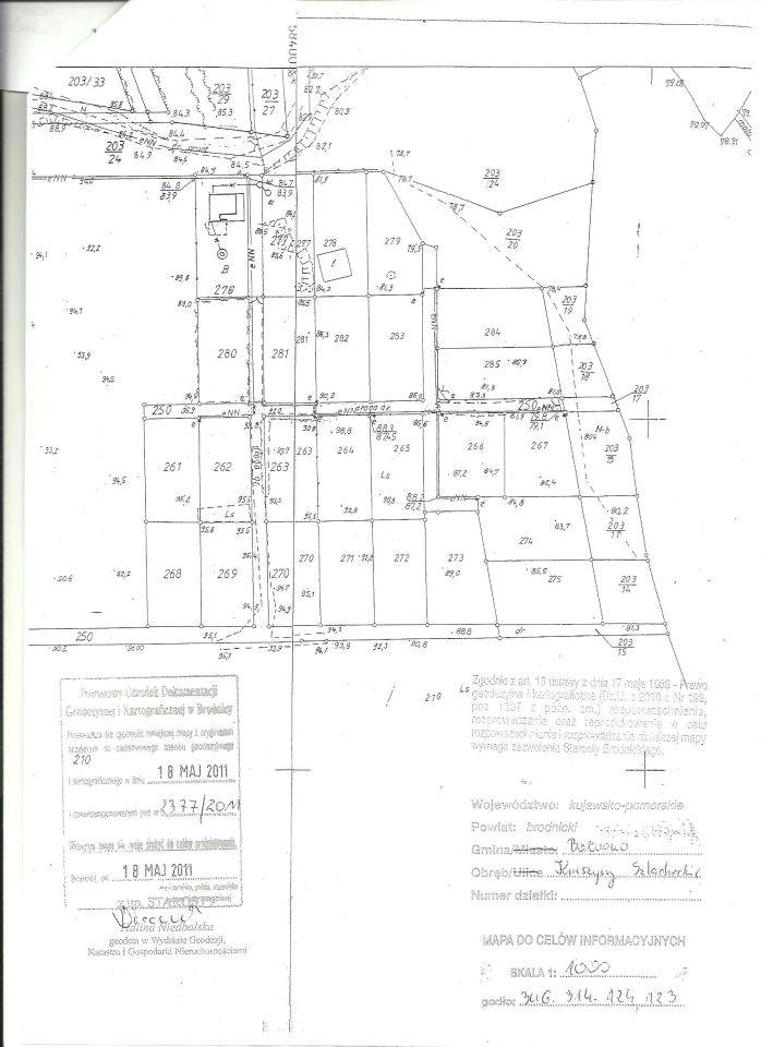 Działka rekreacyjna Kruszyny Szlacheckie. Zdjęcie 8