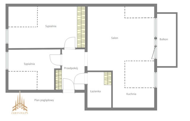 Mieszkanie 3-pokojowe Warszawa Białołęka, ul. Skarbka z Gór. Zdjęcie 18