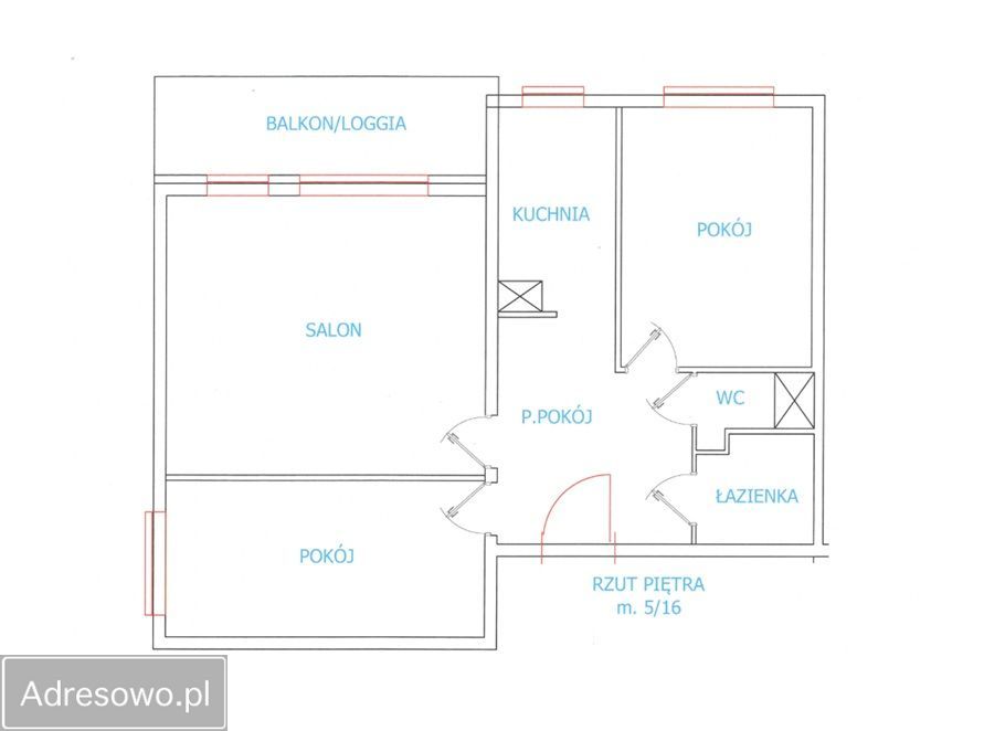 Mieszkanie 3-pokojowe Koszalin, ul. Śniadeckich. Zdjęcie 14