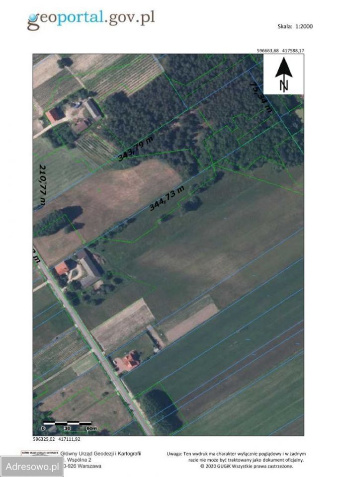 Działka rolno-budowlana Roszkowa Wola. Zdjęcie 10