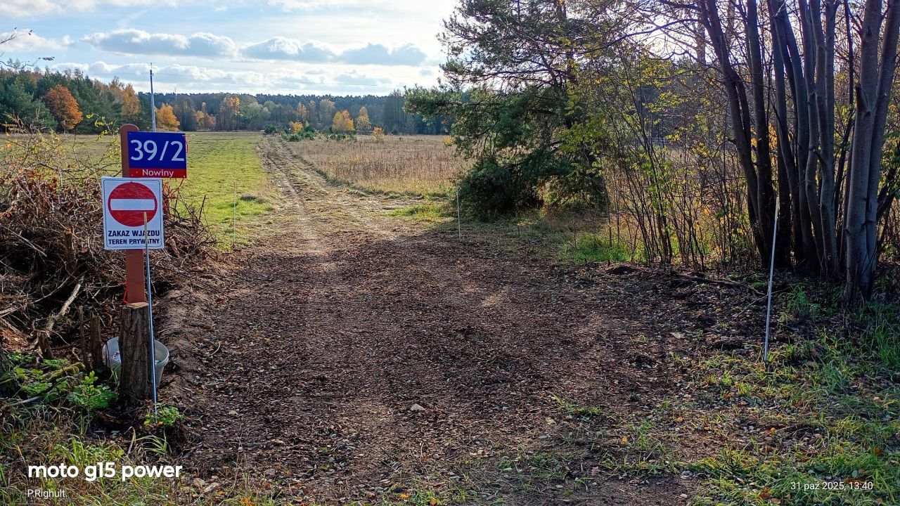 Działka siedliskowa Nowiny. Zdjęcie 2