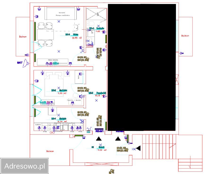 Mieszkanie 2-pokojowe Kamieniec Wrocławski, ul. Szkolna. Zdjęcie 9