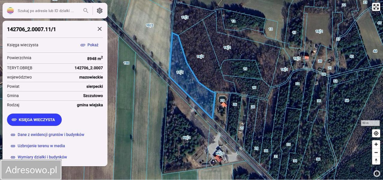 Działka rolno-budowlana Dąbkowa Parowa. Zdjęcie 1