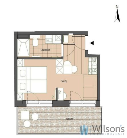 Mieszkanie 2-pokojowe Stegna, ul. Grunwaldzka. Zdjęcie 4