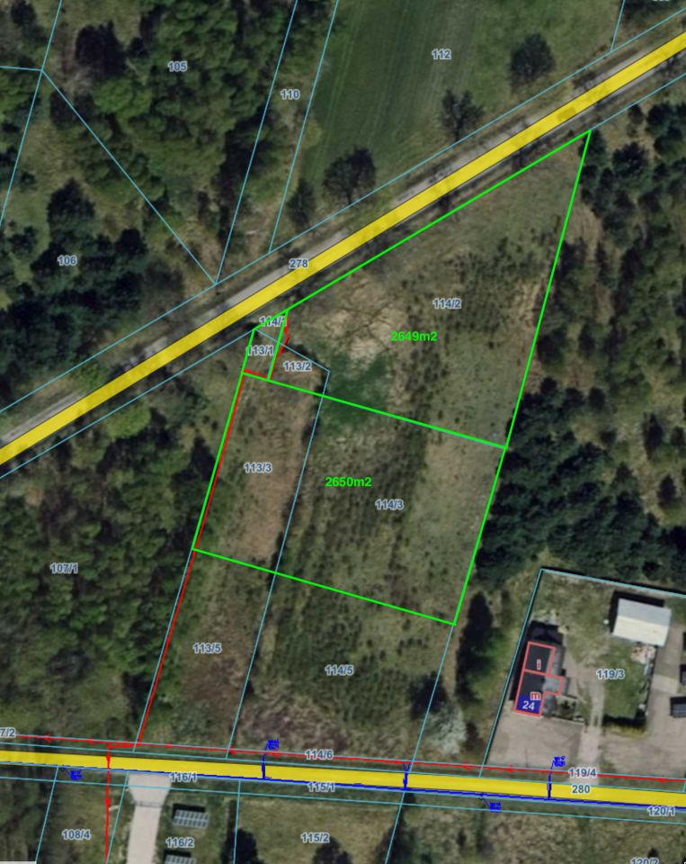 Działka budowlana Młoszów, Młoszów. Zdjęcie 1