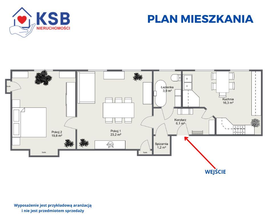 Mieszkanie 2-pokojowe Ostrowiec Świętokrzyski, ul. Stanisława Staszica. Zdjęcie 13