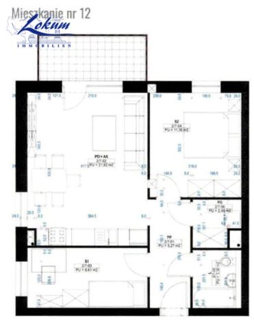 Mieszkanie 3-pokojowe Leszno, ul. Jana Ostroroga. Zdjęcie 11